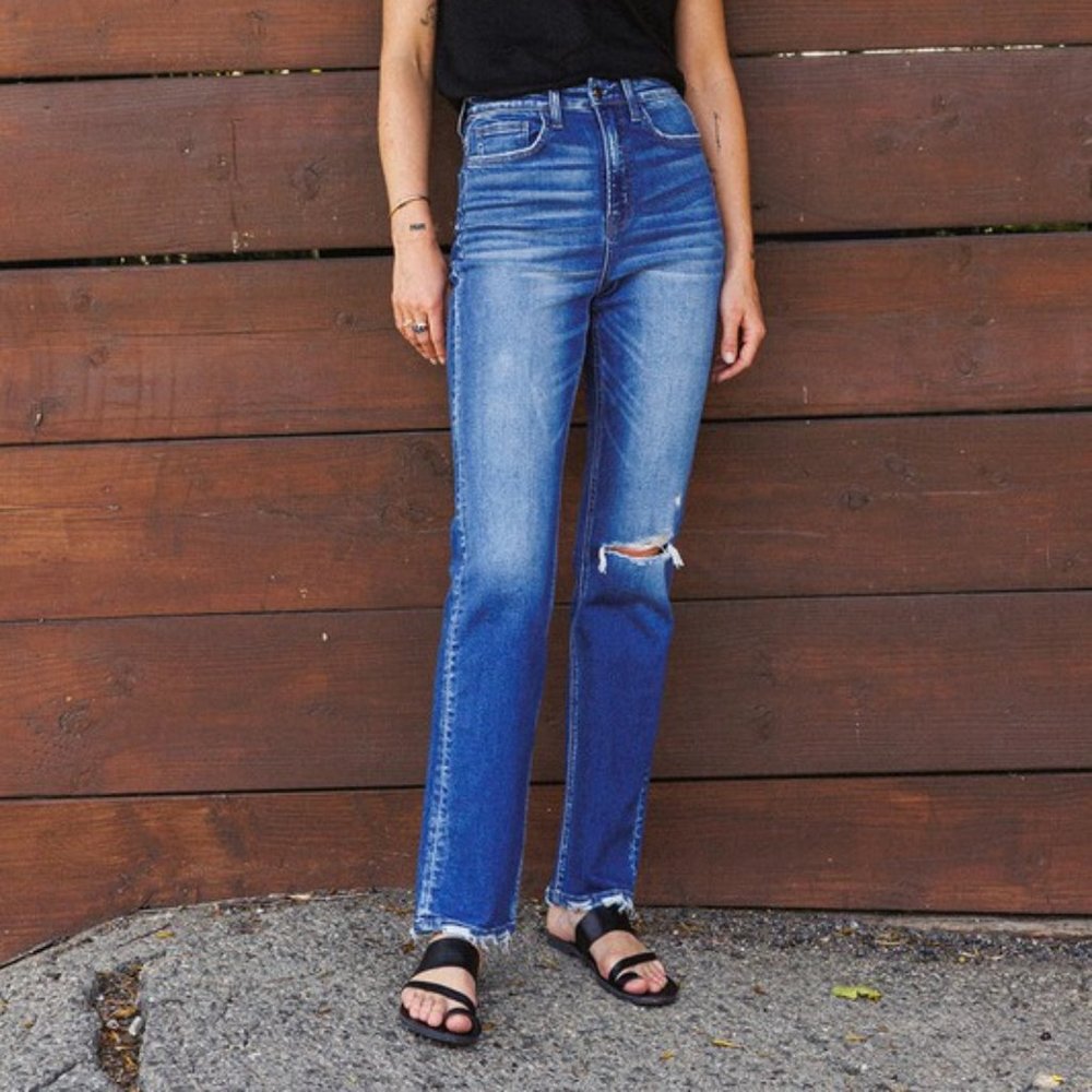 *NEW* Flying Monkey Super High-Rise Vintage Straight Jeans
